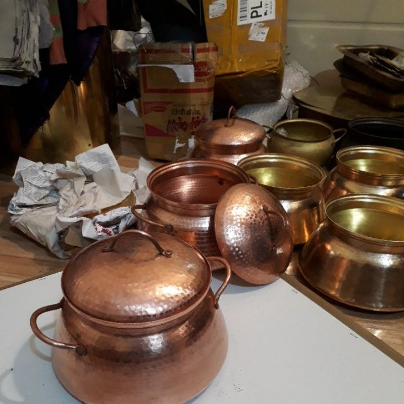 Copper Hot Pot Handcrafted by Artisans from Đại Bái Copper Casting Village, Vietnam