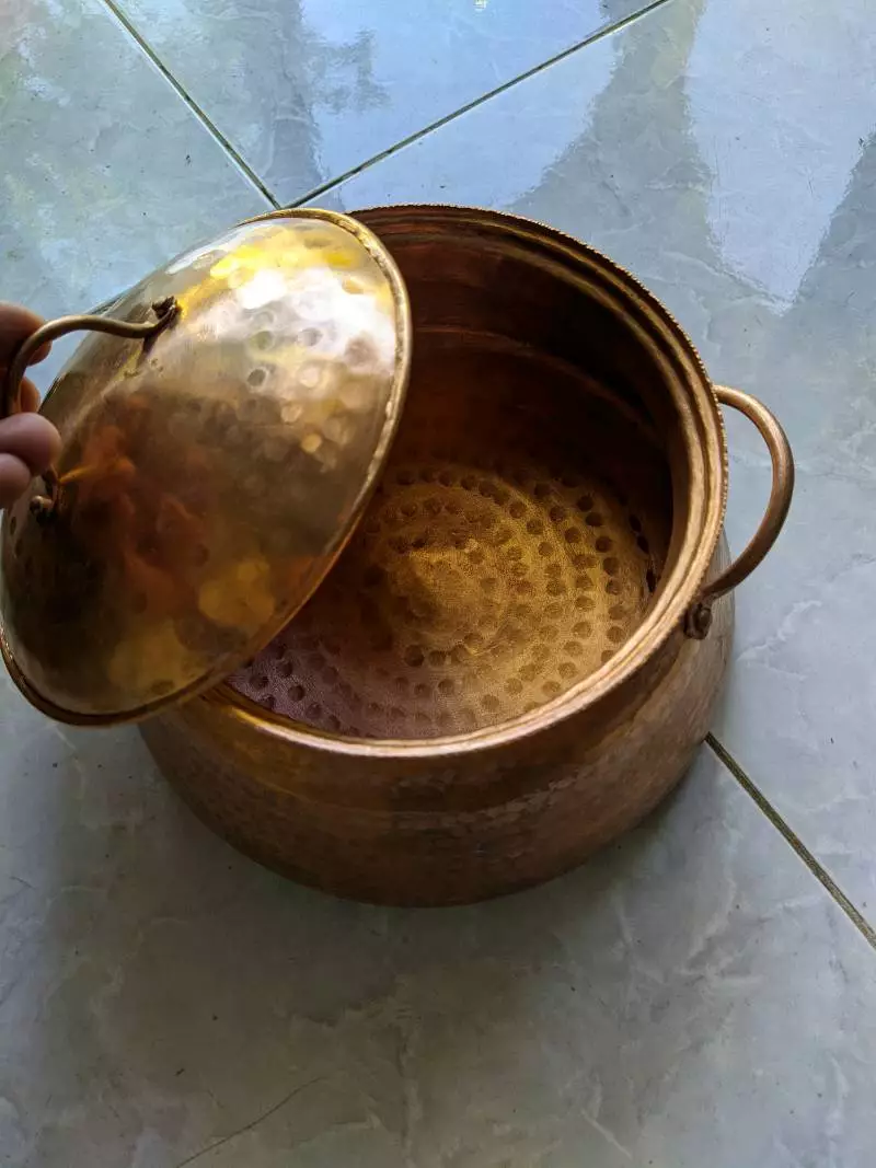 Copper Hot Pot Handcrafted by Artisans from Đại Bái Copper Casting Village, Vietnam