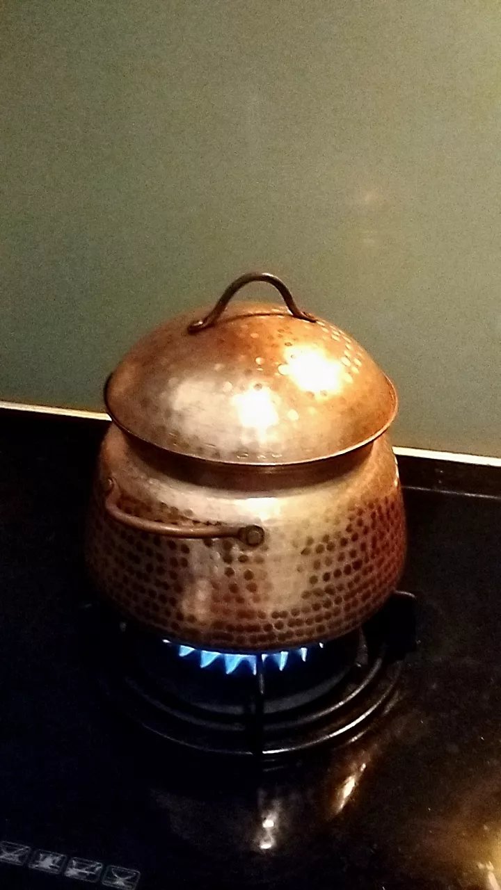 Copper Hot Pot Handcrafted by Artisans from Đại Bái Copper Casting Village, Vietnam